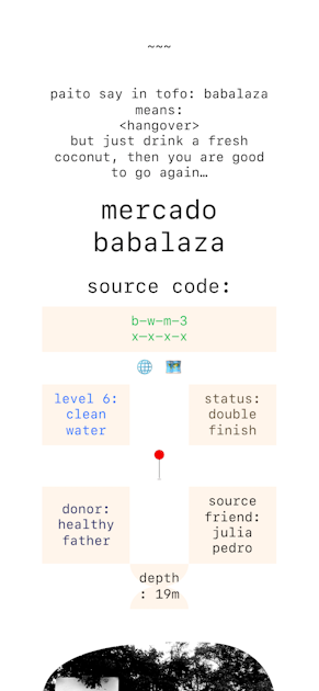 babalaza mercado - free and clean water 4 africa